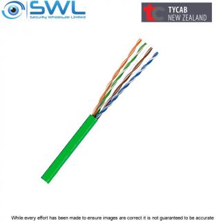 TYCAB Cat 5e UTP 305m Box GREEN