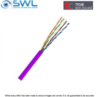 TYCAB Cat 5e UTP 305m Box VIOLET