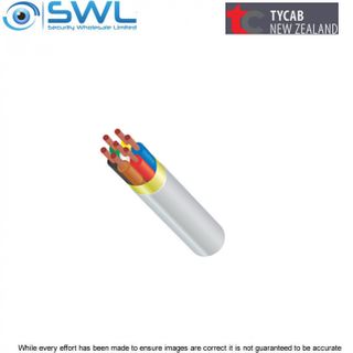 TYCAB 8 Core Reader Cable, Overall Screened 0.22mm² 100m Reel