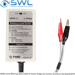 BLT-12VF 12VDC Battery Load Tester