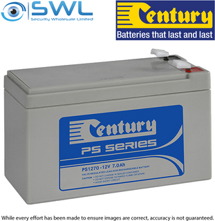 Century PS1270, 12v 7.0 A/H Sealed Lead Acid  Battery