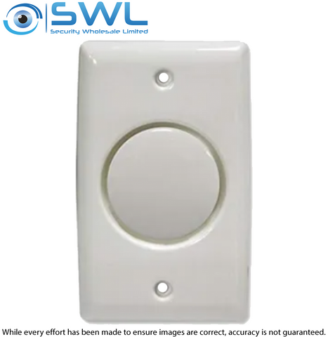 Rectangle Flush Mount Internal Piezo Siren 12VDC, 250mA, 120dB