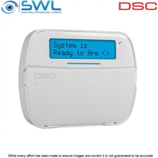 DSC Neo: HS2LCDPSN Hardwired LCD Full English 128 Zone Keypad c/w Prox