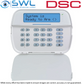 DSC Neo: HS2LCDPS N Hardwired LCD Full English 128 Zone Keypad c/w Prox