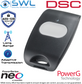 DSC Neo: PG4938 Wireless 433MHz Single Panic Button Remote