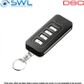 DSC Neo: PG4929 Wireless 433MHz 4-Button Remote with Signal Quality Indication