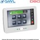 DSC Neo: HS2TCHPN Hardwired Full English 7" Touchscreen Keypad c/w Prox - White