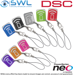 DSC Neo: MPT Mini Prox Tag For Arm / Disarm Pack of 8