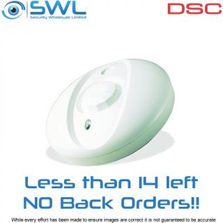 DSC BV-501 Bravo 5: 360° Ceiling Mount PIR Detector: 7m to 12m Diameter