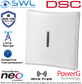 DSC Neo: PG4901 Wireless 433MHz Indoor Siren c/w Battery