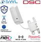 DSC Neo: PG4985 Wireless 433MHz Flood Sensor