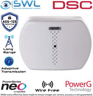 DSC Neo: PG4922 Wireless 433MHz Glassbreak Detector 7.6m