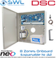 DSC Neo Kit: 8-32 Zone Panel, Batt, Cabinet, Transformer, Tamper