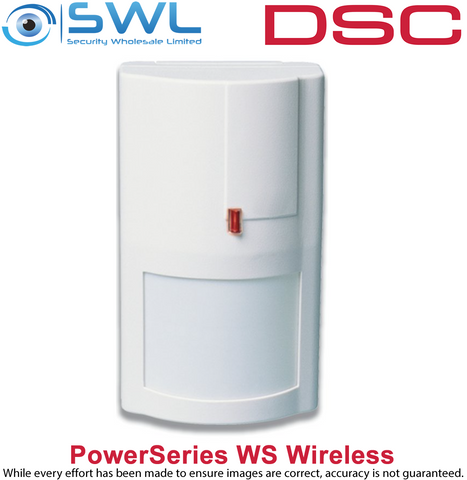 DSC PowerSeries: WS4904P Wireless PET (27Kg) Immune PIR: 12m x 12m