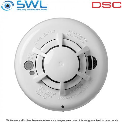 Wireless Photoelectric Smoke Detector - WS4936 Security Products