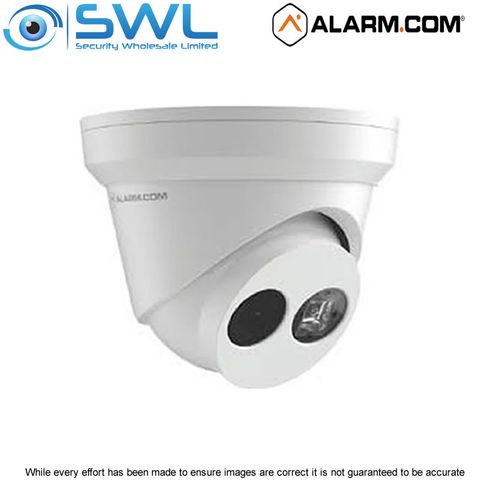 ALARM.COM ADC-VC836: 2.1MP PoE Indoor/ Outdoor Turret Camera 30m IR IP67 2.8mm