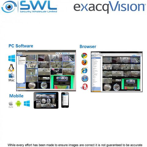 Exacqvision compatible hot sale cameras