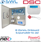 DSC Neo Kit: 8-32 Zone, Cabinet, Transformer, Tamper, RF LCD KP Prox