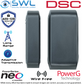 DSC Neo: PG4312 Wireless 433MHz Outdoor Magnetic Reed Contact c/w Aux Input