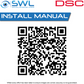 DSC Neo: PG4303 Wireless 433MHz Vanishing Door Contact