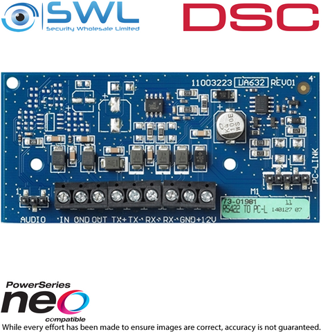 DSC Neo: PCL-422 Communicator Remote Mounting Module