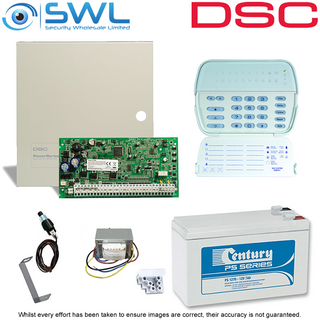 DSC PowerSeries PC1864 Panel TX & PK5516 Kit: Cab, TX, Tamper, Battery & PK5516
