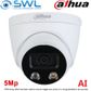 Dahua IPC-HDW5541H-AS-PV: 5Mp STAR+ AI Eyeball Alarm LED & Speaker IR50m 2.8mm