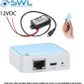 Wifi Nano Router (300Mbps) Kit c/w 12VDC to 5V Micro USB Power Adaptor