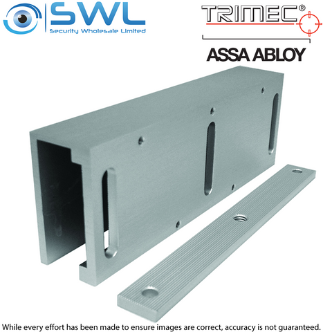 Trimec LEMGDB230: Glass Door Brackets For 'Mini' Z4 Locks