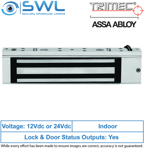 Trimec LEM230MR: Z4 'Mini' Maglock c/w Bond Sense & Reed Switch