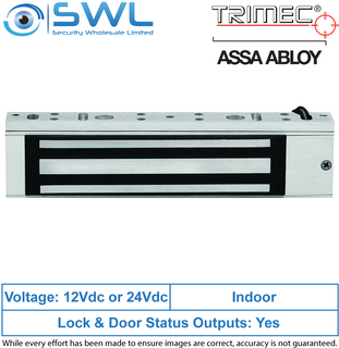 Trimec LEM230MR: Z4 'Mini' Maglock c/w Bond Sense & Reed Switch