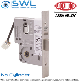 Lockwood L3570ELN0SC:12-24VDC 60mm Electric Mortice Lock No Monitoring, No Cylin