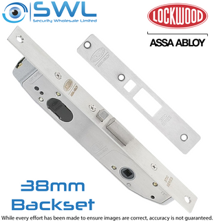 Lockwood 6782EL: 12-24VDC Electric Mortice (Primary) Lock Both Face Plates 38mm