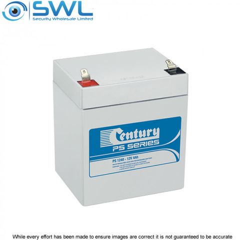 Century PS1240, 12v 4.0 A/H Sealed Lead Acid Battery