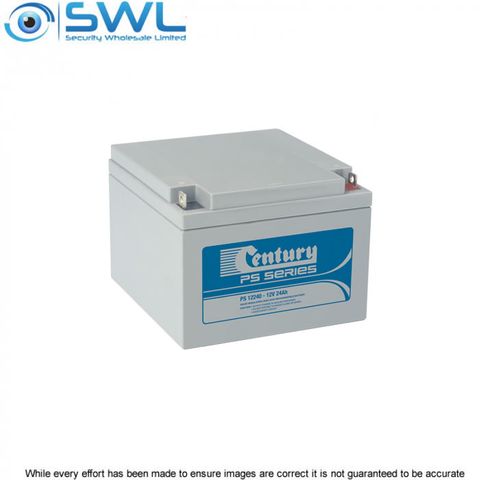 Century PS12240, 12v 24 A/H Sealed Lead Acid  Battery