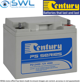 Century PS12400, 12v 40 A/H Sealed Lead Acid Battery