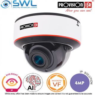 Provision-ISR DAI-340IPE-MVF Eye-Sight-2: 4Mp Dome WDR IR40m IP67 IK10 2.8-12mm