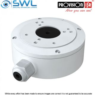 Provision-ISR PR-JB12IP66: IP66 Junction Box For I4 Bullet, Fixed Turrets & Dome