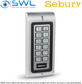 Sebury W1-A Slimline Two Door Access Control Keypad: RFID, 1200 Users