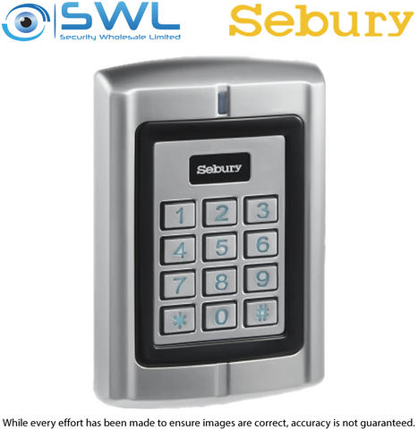 Sebury W3-A Two Door Access Control Keypad: RFID, 1200 Users