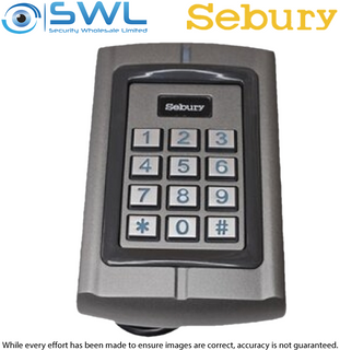 Sebury W3-A Two Door Access Control Keypad: RFID, 1200 Users