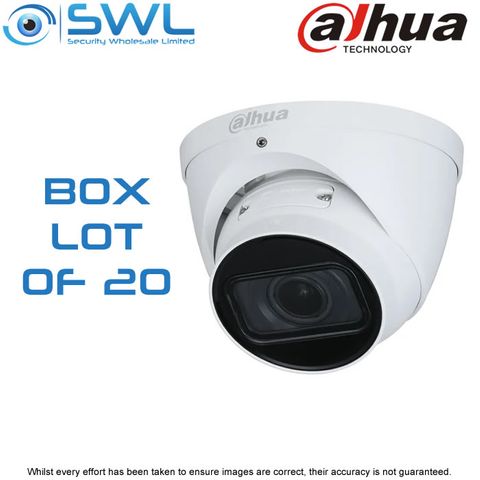 20 x Dahua IPC-HDW2431T-ZS-S2: 4Mp STARLIGHT Eyeball -S2- WDR IR40m IP67 2.7-13.