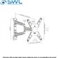 Monitor Bracket 23'-55'  Mount, 35Kg VESA 100x100, 200x100, 200x200, 400x200 +