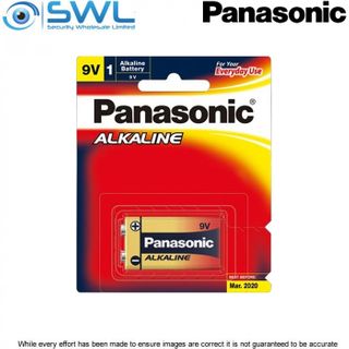 Panasonic 9V Alkaline Battery (Single)