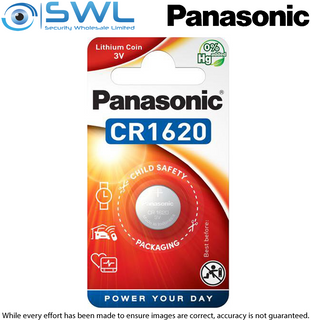 Panasonic 3V CR1620 Lithium Battery (Single)