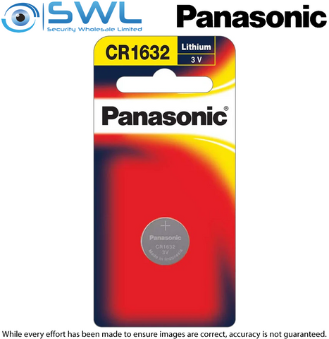 Panasonic 3V CR1632 Lithium Battery (Single)