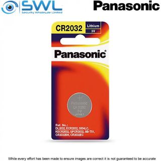 Panasonic 3V CR2032 Lithium Battery (Single)