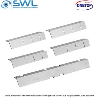 ONETOP L&Z 5700D DSS: Double Door Mag L&Z Bracket for In-swing Door Install