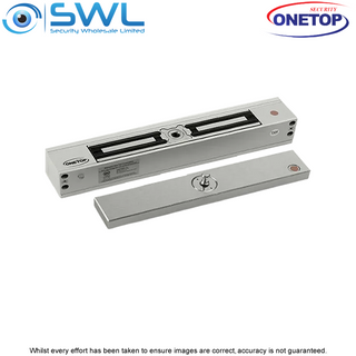 ONETOP MEM2400-60: Mechanical Electromagnetic Lock (LED) 12-24VDC, 680kg