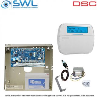 DSC Neo HS2016 Cabinet Kit: Transformer, Tamper & HS2LCDPSN Keypad c/w Prox